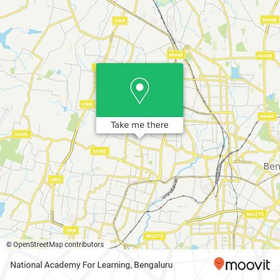 National Academy For Learning map