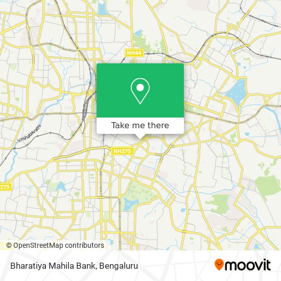 Bharatiya Mahila Bank map