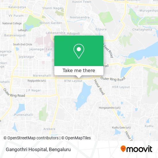 Gangothri Hospital map