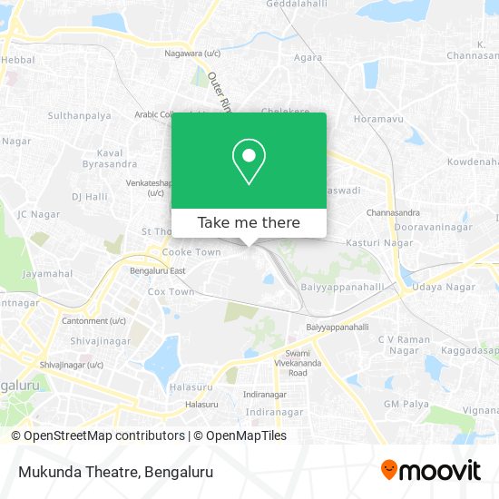 Mukunda Theatre map