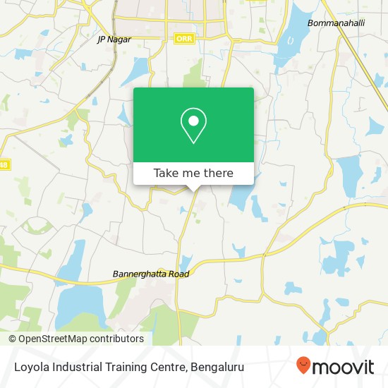 Loyola Industrial Training Centre map