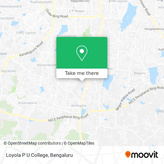 Loyola P U College map