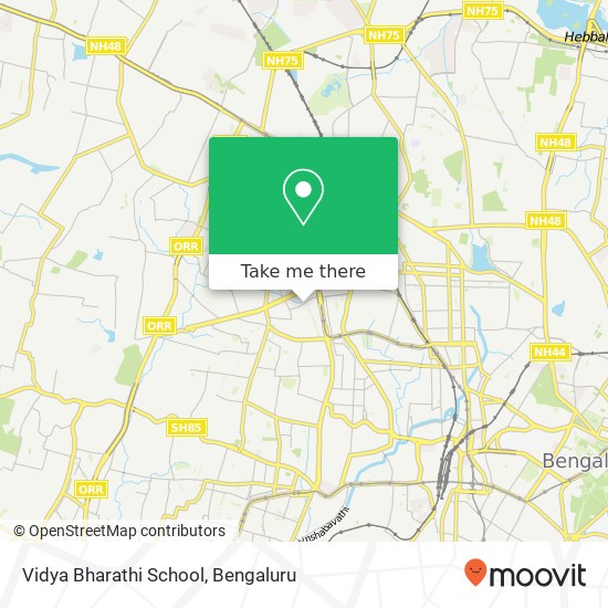 Vidya Bharathi School map