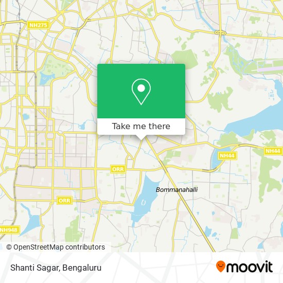 Shanti Sagar map