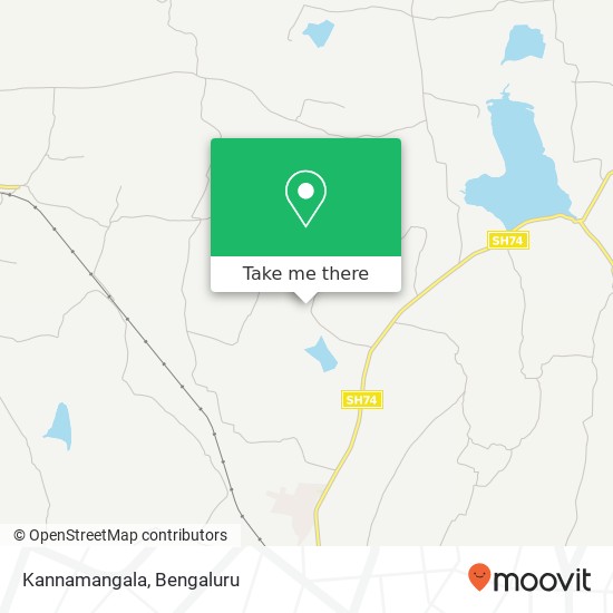 Kannamangala map