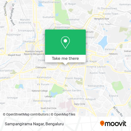 Sampangirama Nagar map