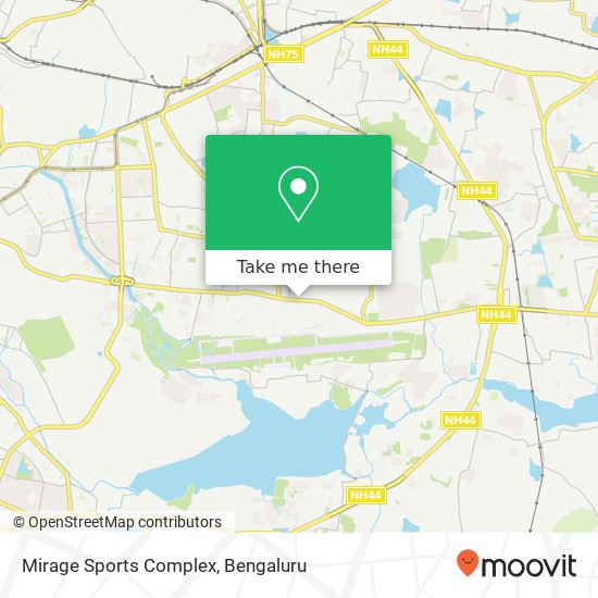Mirage Sports Complex map