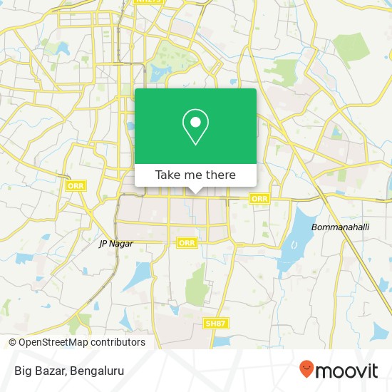 Big Bazar map