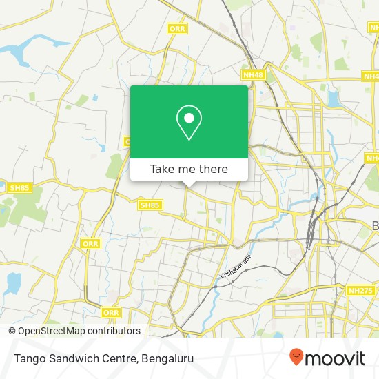 Tango Sandwich Centre map