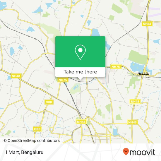 I Mart map