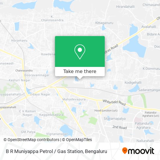 B R Muniyappa Petrol / Gas Station map