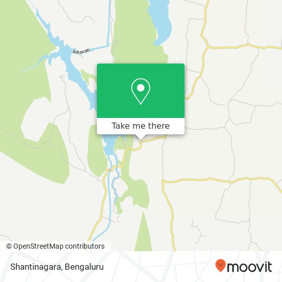 Shantinagara map