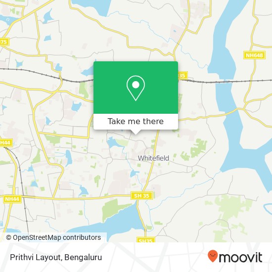 Prithvi Layout map