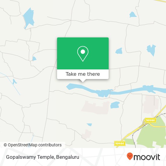 Gopalswamy Temple map