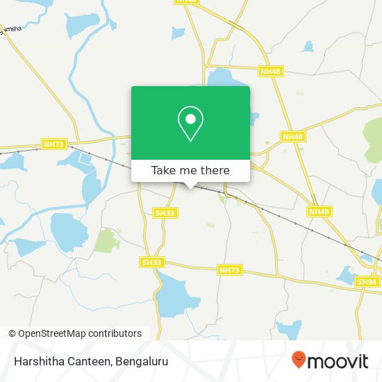 Harshitha Canteen map