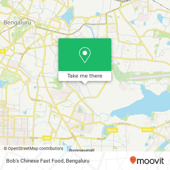 Bob's Chinese Fast Food map