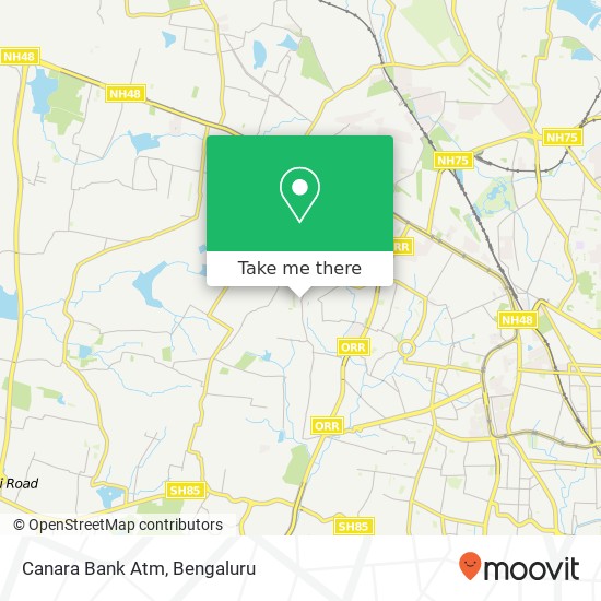 Canara Bank Atm map