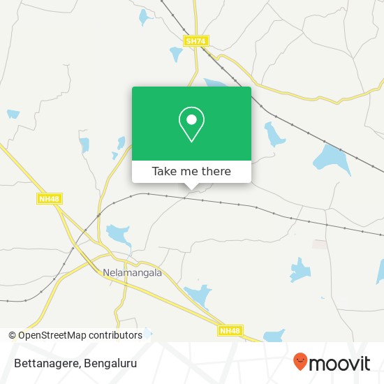Bettanagere map
