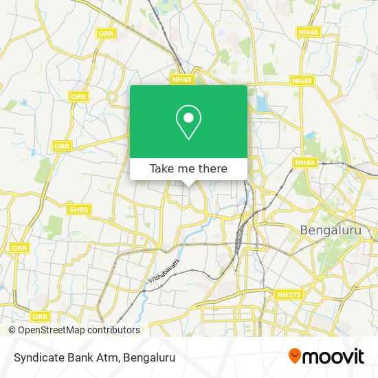Syndicate Bank Atm map