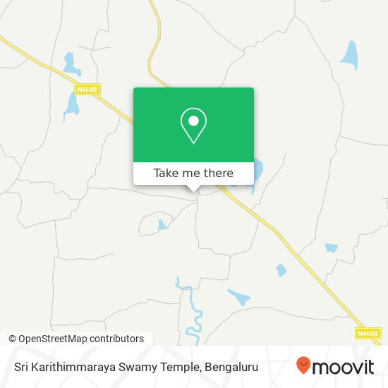Sri Karithimmaraya Swamy Temple map