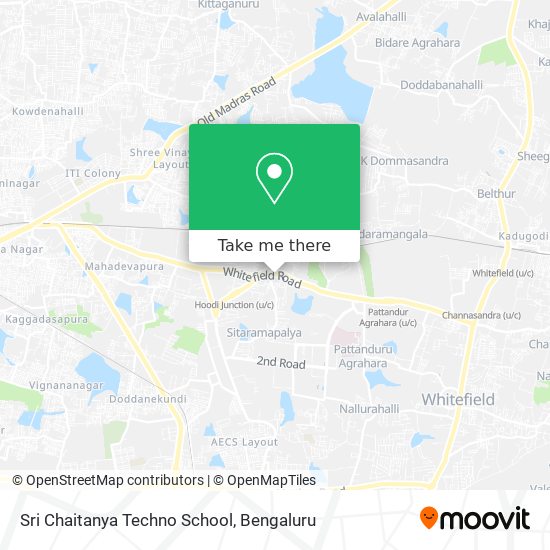 Sri Chaitanya Techno School map