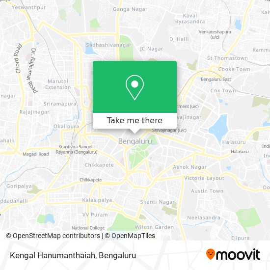 Kengal Hanumanthaiah map