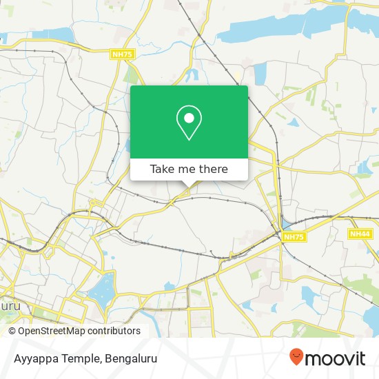 Ayyappa Temple map