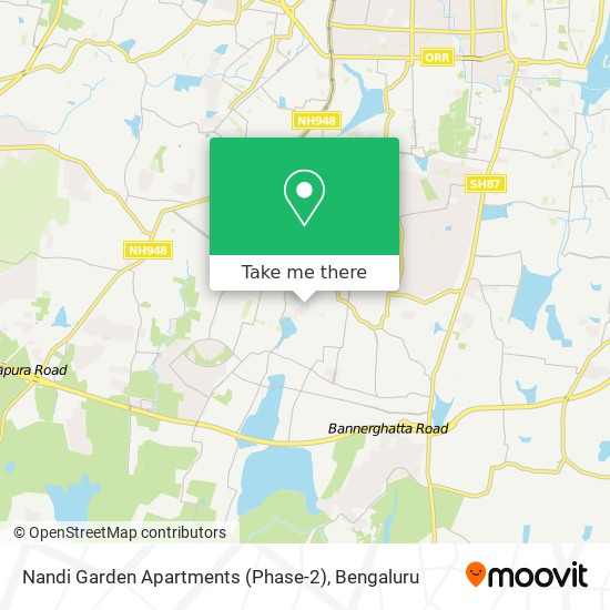 Nandi Garden Apartments (Phase-2) map