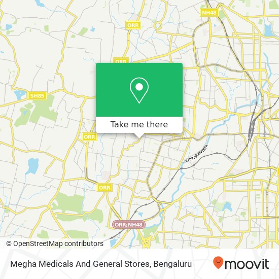 Megha Medicals And General Stores map