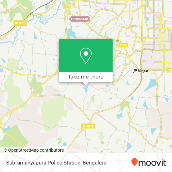 Subramanyapura Police Station map