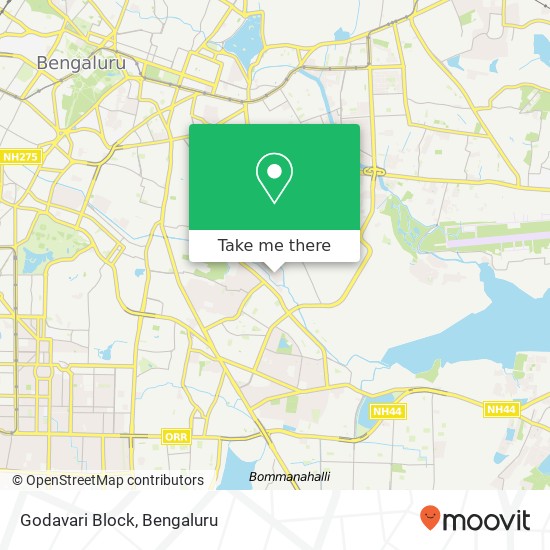 Godavari Block map