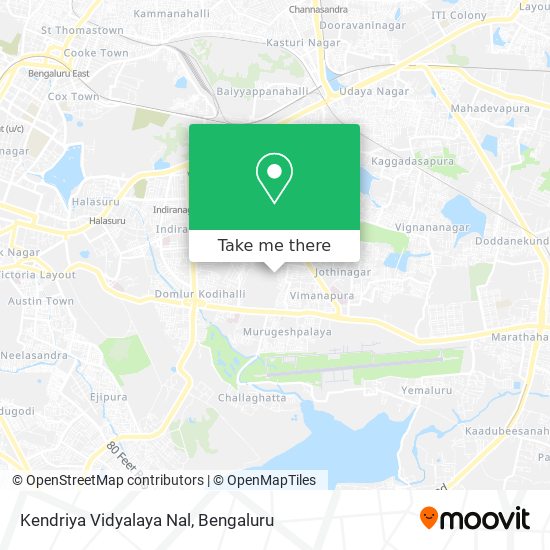 Kendriya Vidyalaya Nal map