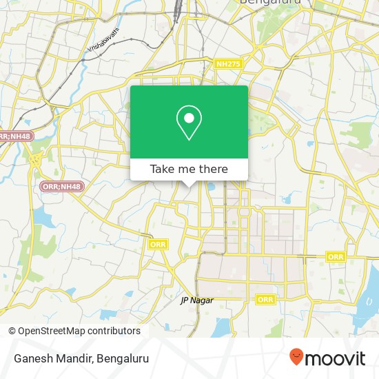 Ganesh Mandir map