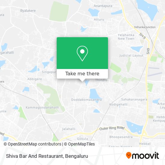 Shiva Bar And Restaurant map