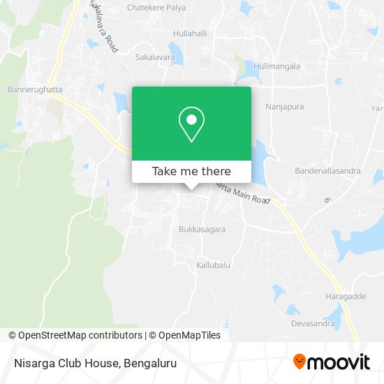 Nisarga Club House map