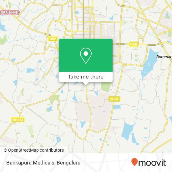 Bankapura Medicals map