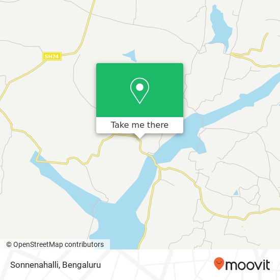 Sonnenahalli map