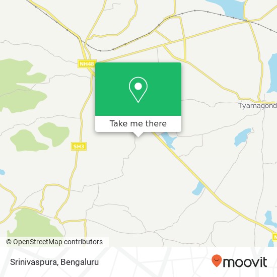 Srinivaspura map