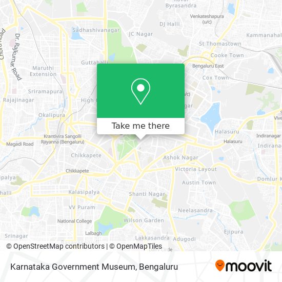Karnataka Government Museum map