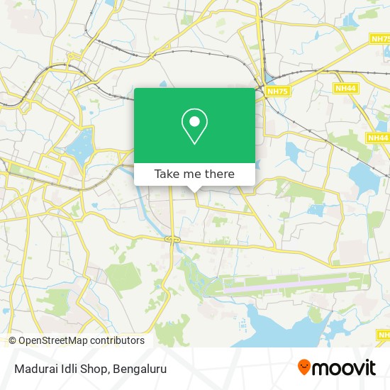Madurai Idli Shop map