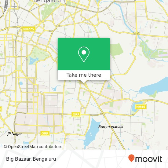 Big Bazaar map