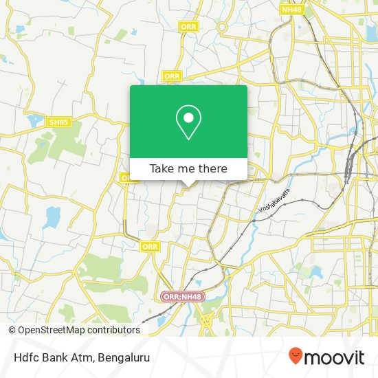 Hdfc Bank Atm map