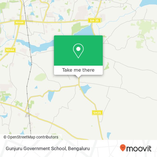 Gunjuru Government School map