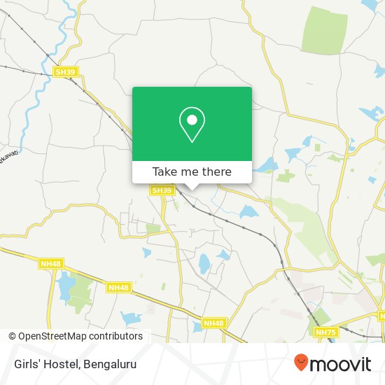 Girls' Hostel map