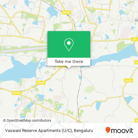 Vaswani Reserve Apartments (U / C) map