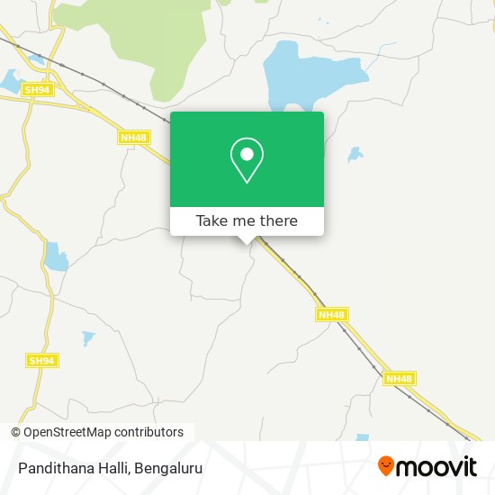 Pandithana Halli map