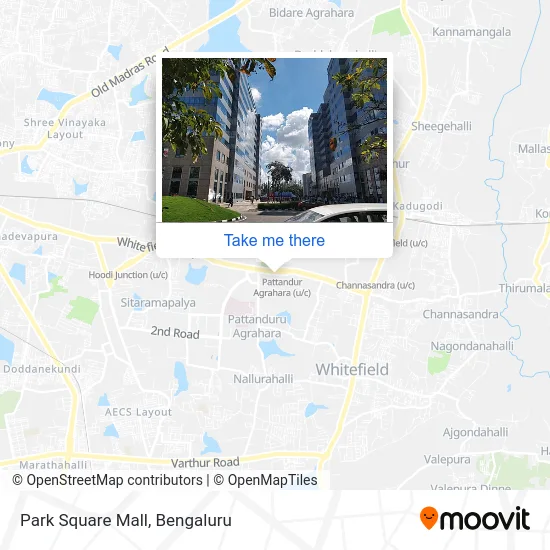 Park Square Mall map