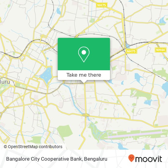 Bangalore City Cooperative Bank map