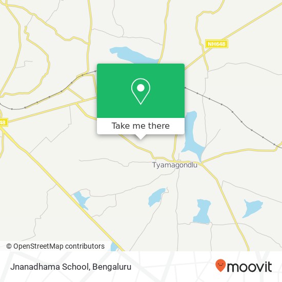 Jnanadhama School map