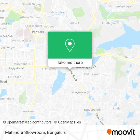 Mahindra Showroom map